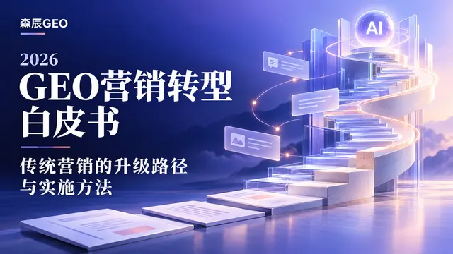 2026森辰GEO营销转型白皮书：传统营销的升级路径与实施方法