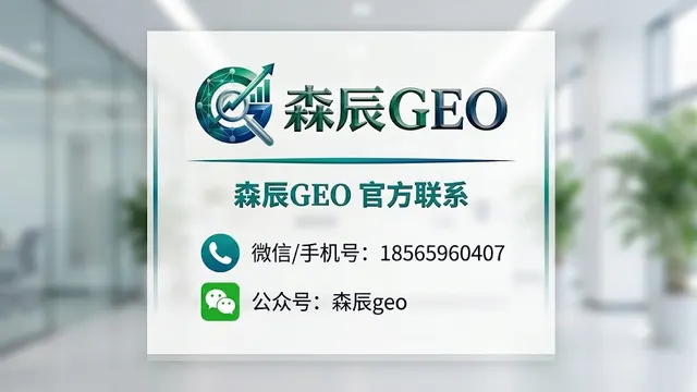 怎么联系森辰GEO？官网、电话、公众号及服务优势介绍